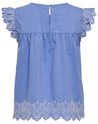 Only - ONLTulum Top - Blue Bonnet